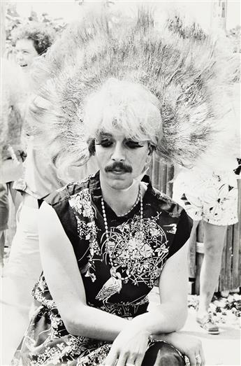 SUZANNE POLI (1942 - ) A collection of 11 photographs featuring drag queens from the 1985 Miss Fire Island pageant, held in Cherry Grov